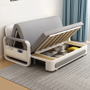 Sofá <span class=keywords><strong>Cama</strong></span> Extraíble Moderno de Alta Calidad con Sillón, Sofá Convertible de Tres Plazas - Product Image 5