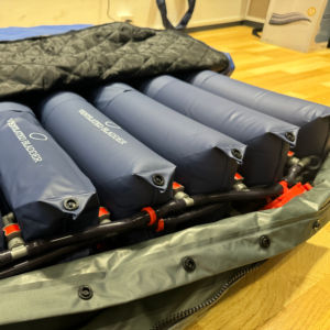 Colchón de aire bariátrico antiescaras duradero, nuevo diseño, tubo cuadrado, masaje de estilo tradicional plegable para camas de <span class=keywords><strong>Hospital</strong></span> de dormitorio - Product Image 4