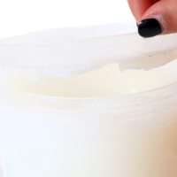 Gel acrylique brillant moyen, 1200ml, Transparent, lumière brillante