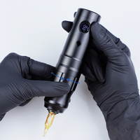 Thunderlord Power K6016 fabriqué par un pistolet à tatouer Biomaser avec une machine à tatouer sans fil à double batterie