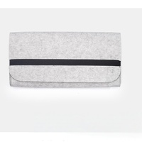 Sac de rangement pour clavier en feutre, 60/87/104 touches, étui de voyage universel Portable anti-poussière pour claviers mécaniques Lofree Logitech
