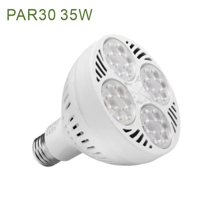 35W AC110V 220V E26 E27 6000K 8000K 10000K 12000K LED PAR 30 Bulb Track Rail LED Jewelry PAR30 LED Light for Jewelry Store