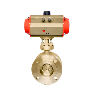 Válvula de Mariposa Neumática de Asiento Rígido Covna, Válvula de Accionamiento Neumático con Retorno por Resorte, Doble Acción - Product Image 1