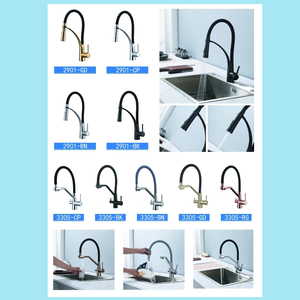 Современный кухонный кран для гурманов с вытяжным распылителем - Product Image 5