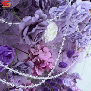 NEW Glamorous Big Purple Plum Floral Butterfly Backdrop Romantic <b>Wedding</b> Entrance <b>Prop</b> Purple Theme <b>Wedding</b> Arch - Product Image 4