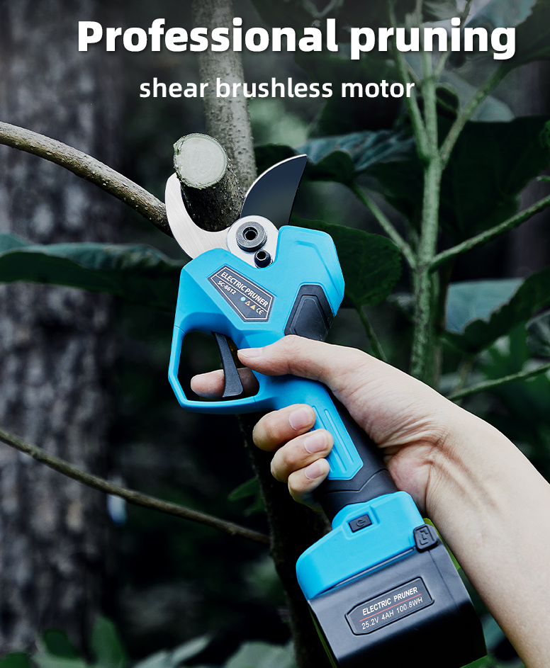 Electric Pruner Replacement Blades 25mm - Carbon Steel Cutting Blades For Garden Pruning Shears-1171756