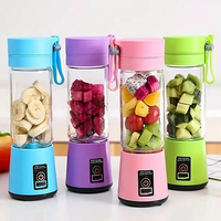Mini Mixeur Rechargeable Portable pour Fruits, Bouteille Presse-Agrumes Électrique USB pour Smoothies
