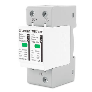 डीसी एसपीडी वृद्धि रक्षक सुरक्षात्मक उपकरण 600V 800V 1000V 2P 20KA 40KA VoltageProtector सौर पीवी फोटोवोल्टिक बिजली बन्दी - Product Image 3