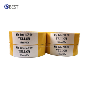 Ruban de transfert thermique résistant aux rayures étiquette de pneu ruban de carbone jaune rouge Dot caoutchouc ruban ceinture pneu équilibre dynamique carbone - Product Image 5