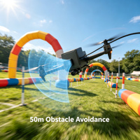 Yteq URV50 50m Radar d'évitement d'obstacles pour drone UAV, antenne MIMO FMCW pour drone FPV multirotor, 60GHz MmWave PX4 Ardupilot CAN Série