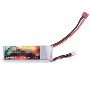ก้อนแบตเตอรี่ Li-ion 30C 11.1V 2200mAh สำหรับเครื่องมือไฟฟ้า - Product Image 4
