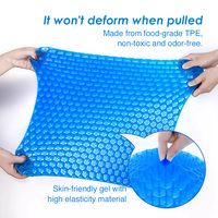 Coussins de siège de gel de refroidissement de remplissage de Offre Spéciale Tpe refroidissant antidérapant et coussins de canapé de chaise d'intérieur confortables