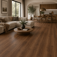 Revêtement de sol SPC aspect pierre marbre, cœur rigide, étanche, système de clic, couche anti-dérapante, support IXPE, pour hôtels et appartements, fabricant