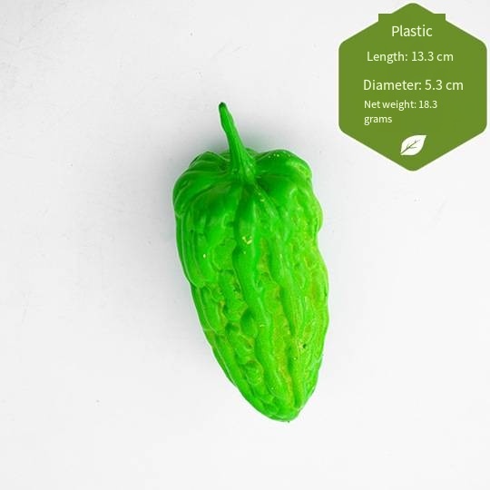 Plastic bitter gourd