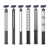 Lampe solaire de jardin vintage tout-en-un 3.2V/30AH IP65 pour l'éclairage paysager
