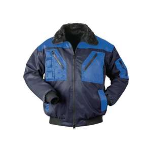 NORWAY Veste de pilote VEGA taille L marine/royal 60% coton/40% PES - Product Image 1