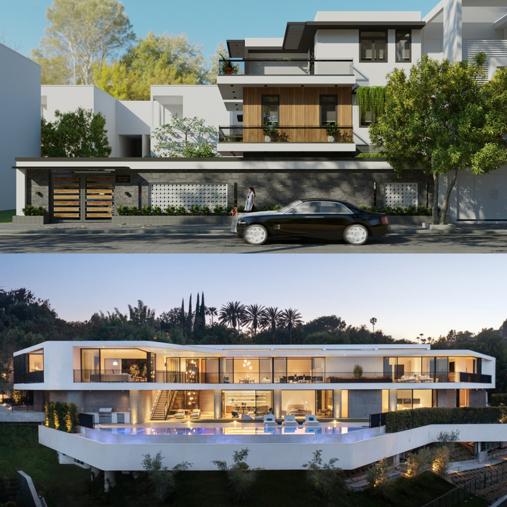 Прием проект на заказ, современный домашний интерьер, услуги 3D дизайна интерьера