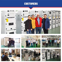 Gabinete de Distribución XL-21 11KV 1350A IP55, Panel de Control de Baja Tensión, Caja de Distribución Montada en Pared, Panel MCCB