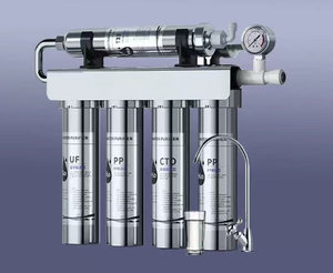 5 giai đoạn UF lọc nước + UV nhà uống UV nhà bế<span class=keywords><strong>p</strong></span> dưới bồn rửa trầm tích thé<span class=keywords><strong>p</strong></span> không gỉ Nhà tap Máy lọc nước - Product Image 1