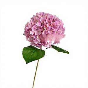 Hortensia Artificial de Alta Calidad con 3 Hojas, Impresa en 3D, Flor Colorida con 5 Cabezas para Decoración de Bodas, San Valentín y Acción de Gracias - Product Image 5