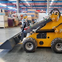 OEM EURO 5 EPA Mini-Kompaktlader mit Raupenfahrwerk, Diesel-Hydraulik für Landwirtschaft, Garten und Landschaftsbau, Lieferant Großhandelspreis