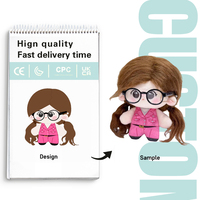 Fabricant de poupée en peluche personnalisée sur mesure Votre propre conception Aucune quantité minimale de commande Poupée personnalisée sur mesure