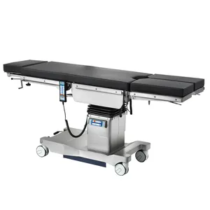 เตียงผ่าตัดไฟฟ้า SNMOT7700สำหรับโรงพยาบาลระดับไฮเอนด์เตียงผ่าตัดอุปกรณ์สำหรับห้องโรงภาพยนตร์