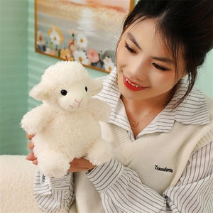 Nuova rana peluche animali giocattoli pelosi cuscini di pecora e rana bambola da compagnia come <span class=keywords><strong>regalo</strong></span> di compleanno - Product Image 6