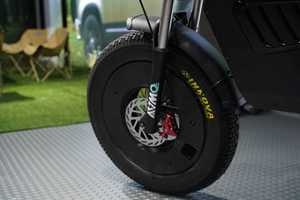 Bicicleta Eléctrica de <span class=keywords><strong>Montaña</strong></span> Black Warrior con Motor de 3000W, Frenos de Disco Hidráulicos, Todoterreno, Disponible en Almacén de EE. UU. - Product Image 5