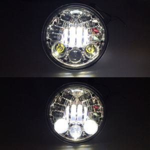 YongJin, <span class=keywords><strong>precio</strong></span> de fabricante, luces de motocicleta de alto brillo, faro Led de 5,75 pulgadas con luz de giro para Harley Davidson - Product Image 5