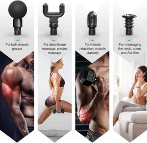 Mini Masajeador Inalámbrico para Fitness, Relajante Muscular de Cuerpo Completo, Pistola de Masaje Fascial - Product Image 2