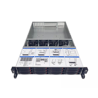2U-R2112 Serveur 12Bay Slots Châssis de stockage remplaçable à chaud 2U Alimentation ATX Emplacements pour carte mère