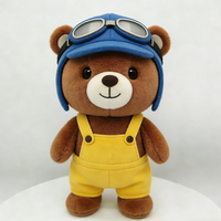 Fabricant de poupées Shengye, ASTM EN71 CE, prix bas, 15 cm, 20 cm, 25 cm, peluche de chien de feu rouge mignonne personnalisée, jouet en peluche pour cadeau