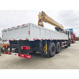 โรงงานจีนจำหน่ายรถเครนติดรถบรรทุก Dongfeng 16 ตัน แบบบูมยืดหดได้ 8x4 พร้อมขาย - Product Image 2