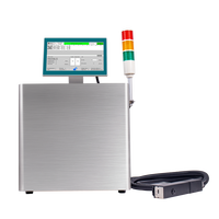 Mesin Cetak Inkjet Karakter Kecil DOCOD Tipe Split S1000 GS1 Kode QR Industri CIJ untuk Pencetakan Tanggal Kedaluwarsa