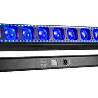 Barra de Luces Móviles con Zoom RGBW de 10x60W, DMX512 IP33, Iluminación LED para Escenarios, Discotecas, Fiestas y Eventos