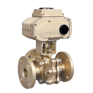 วาล์วบอลไฟฟ้าอัตโนมัติแบบมีหน้าแปลน 4 ทาง ขนาด 3 นิ้ว รุ่น COVNA - Product Image 3