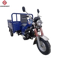 Tricycle refroidi par air, moteur à essence personnalisable refroidi par eau, moto agricole à trois roues avec benne basculante