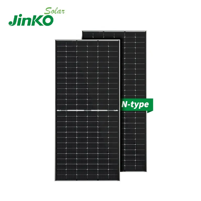 चीनी निर्माता JinKo 595W 600W 605W 610W 615W एन-प्रकार सौर ऊर्जा आपूर्तिकर्ताओं