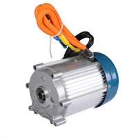 1500w moteur à courant continu 48v 72v tricycle électrique différentiel à aimant permanent 140 cinq trous à l'intérieur 18 dents moteur à courant continu