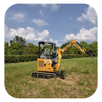 Excavatrice hydraulique compacte d'occasion CAT 301.7CR de 1,9 tonne pour installation de services publics – Demande de devis – Comparez CAT301.5, CAT302CR, CAT303CR