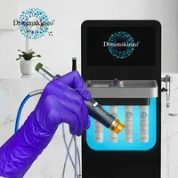 Appareil professionnel Dreamskineo Oxygen Jet Peel Hydrafacial avec écran tactile, embouts de sérum hydratant, tête en acier inoxydable - Multifonctionnel