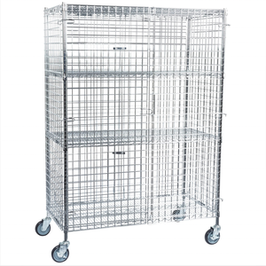 Cage de sécurité Mobile en fil chromé, kit parfait pour ranger et transporter l'<span class=keywords><strong>alcool</strong></span> - Product Image 2