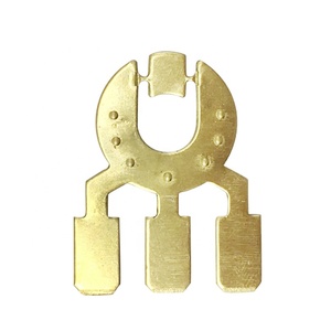 <span class=keywords><strong>Placas</strong></span> <span class=keywords><strong>de</strong></span> presión elásticas fijas <span class=keywords><strong>de</strong></span> latón y cobre rojo originales <span class=keywords><strong>de</strong></span> fábrica, piezas <span class=keywords><strong>de</strong></span> Hardware automotriz estampadas <span class=keywords><strong>de</strong></span> chapa OEM - Product Image 2