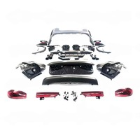 Kit carrosserie pour BMW X6 E71 2007-2015, mise à niveau vers le style X6M G06 LCI 2024, sans rétroviseurs ni bas de caisse