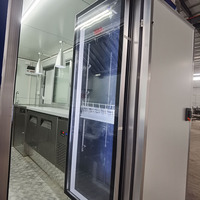 Remorque alimentaire remorquable pour ferme, certifiée CE, en tôle galvanisée, facile à utiliser, pour la vente de glaces