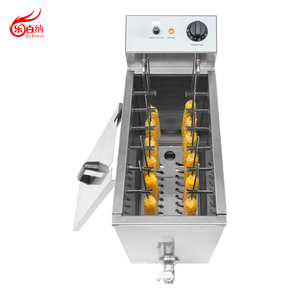 OEM/ODM 16L commerciale macchina elettrica coreano Mozzarella formaggio Corn Dog friggitrice - Product Image 5