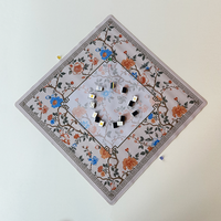 Tapis de jeu de Mahjong de qualité supérieure, avec support en caoutchouc antidérapant, surface lisse, pliable, protège-table pour jeux de société et jeux de cartes