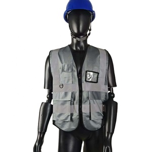 בגדי בטיחות אפוד זוהר מחזיר אור בעל נראות גבוהה, אפוד בטיחות מחזיר אור, דרגה 2 CE - Product Image 1