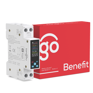 Compteur d'électricité intelligent WiFi Tuya TO-Q-SYS-JWT API 50A 1P+N, produits pour maison intelligente Tuya Smart Life avec mesure TONGOU - Product Image 1